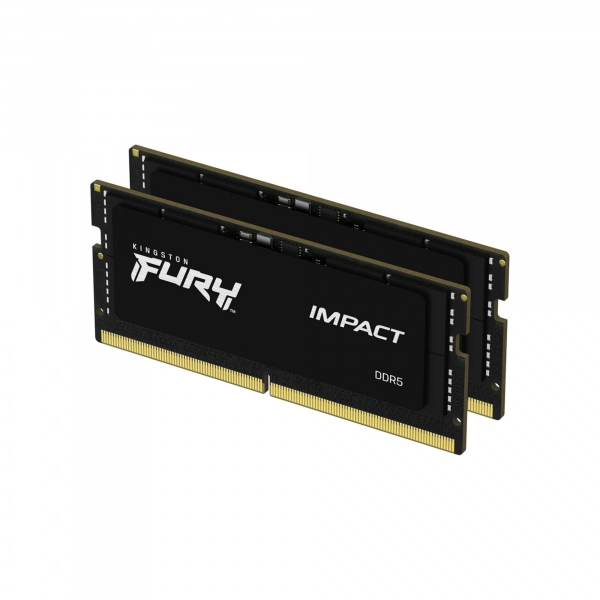 Купити Модуль пам'яті Kingston FURY Beast DDR5-4800 SO-DIMM 32GB KIT (2x16GB) (KF548S38IBK2-32) - фото 1