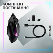 Купити Миша Logitech G502 X Plus Wireless Black - фото 8