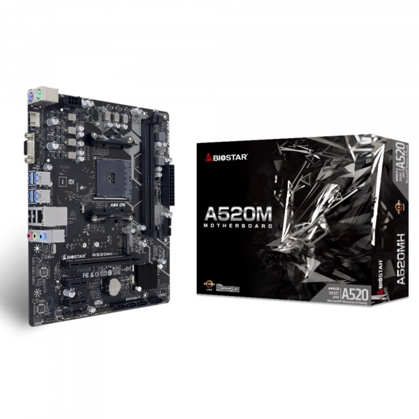 Купить Материнская плата Biostar A520MH - фото 4