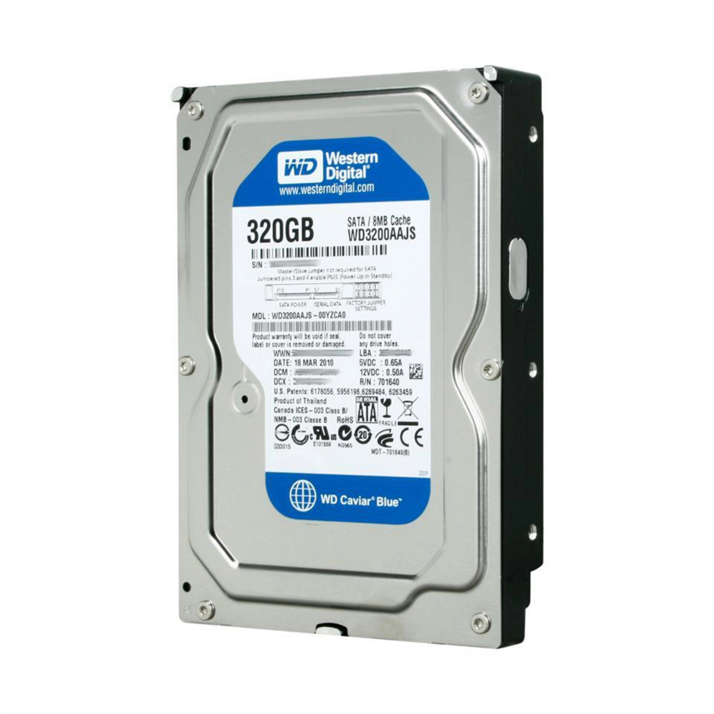 Купити Жорсткий диск Western Digital Blue 320Gb 7200 rpm 3.5" (WD3200AAJS) - фото 2