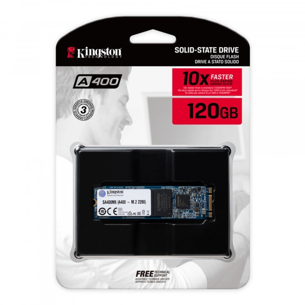 Купити SSD Kingston A400 M.2 SA400M8/120G 120 ГБ - фото 3
