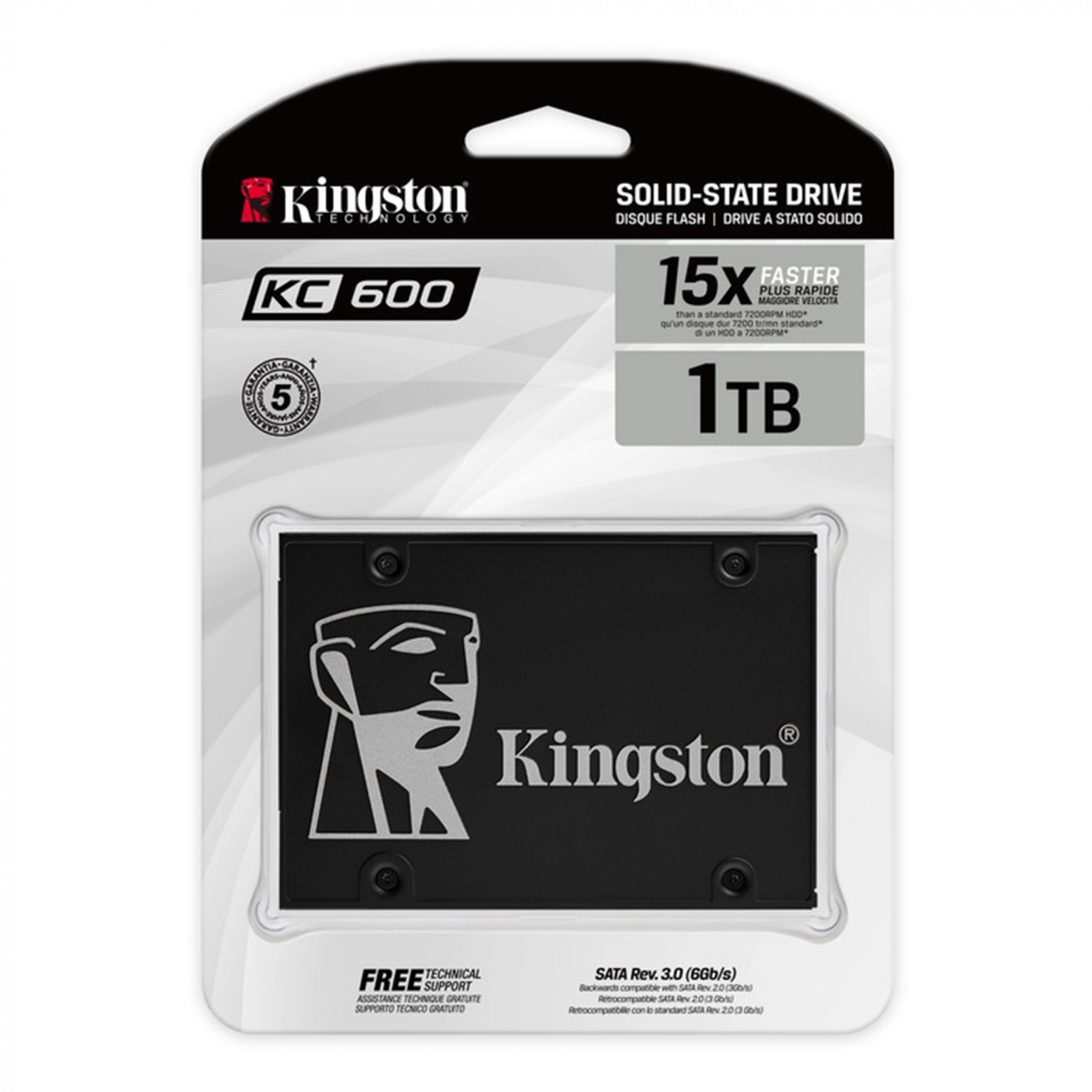 Купить SSD Kingston KC600 SKC600/1024G 1.02 ТБ - фото 4
