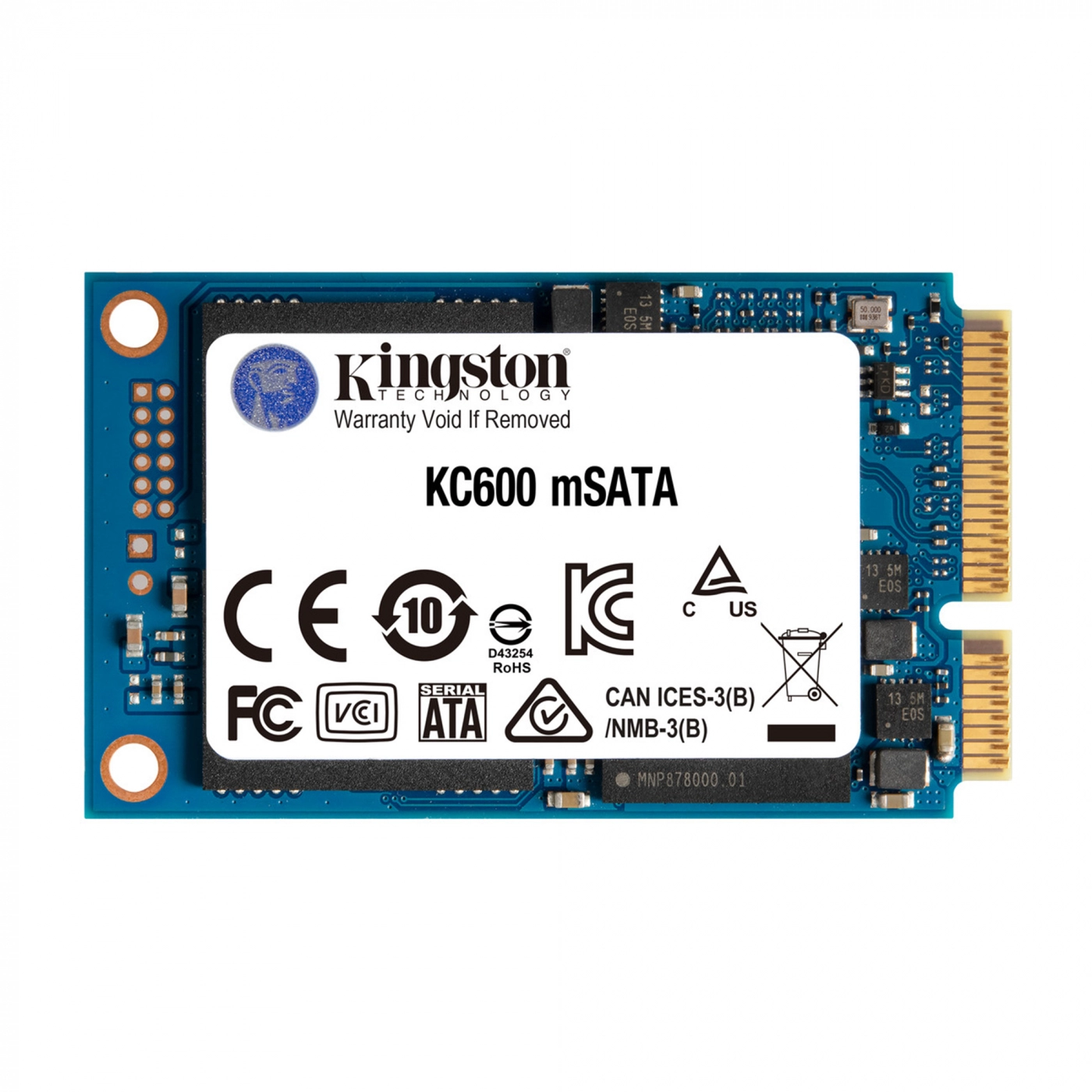 Купити SSD Kingston KC600 mSATA SKC600MS/512G 512 ГБ - фото 1