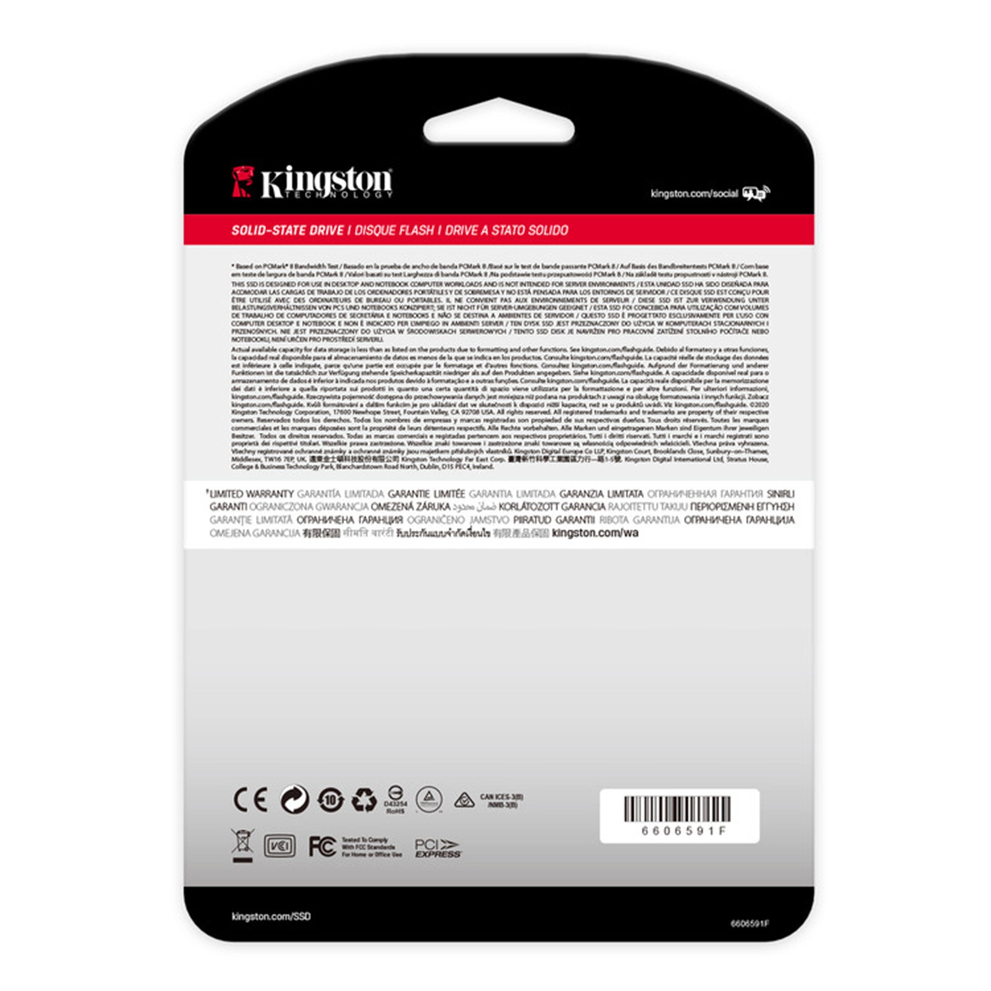 Купить SSD Kingston NV1 SNVS/500G 500 ГБ - фото 4