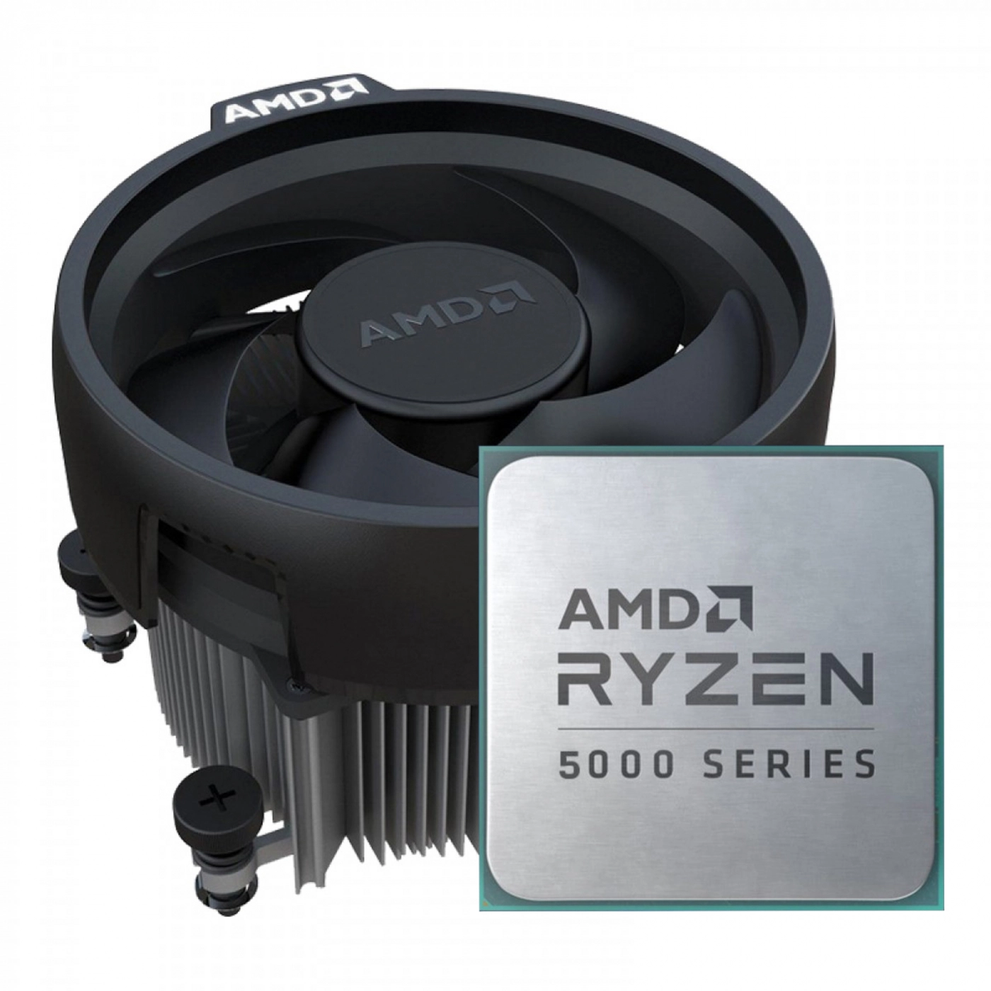Купить Процесcор AMD Ryzen 5 5500 (6C/12T, 3.6-4.2GHz,16MB,65W,AM4, Wraith Stealth) MPK - фото 1