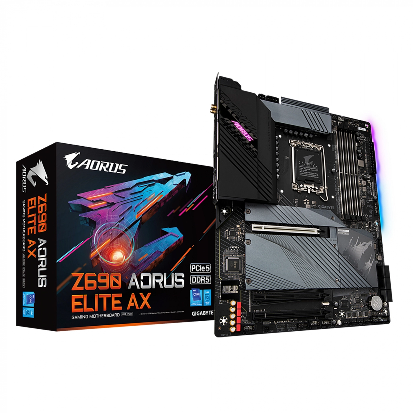Купить Материнська плата GIGABYTE Z690 AORUS ELITE AX - фото 5