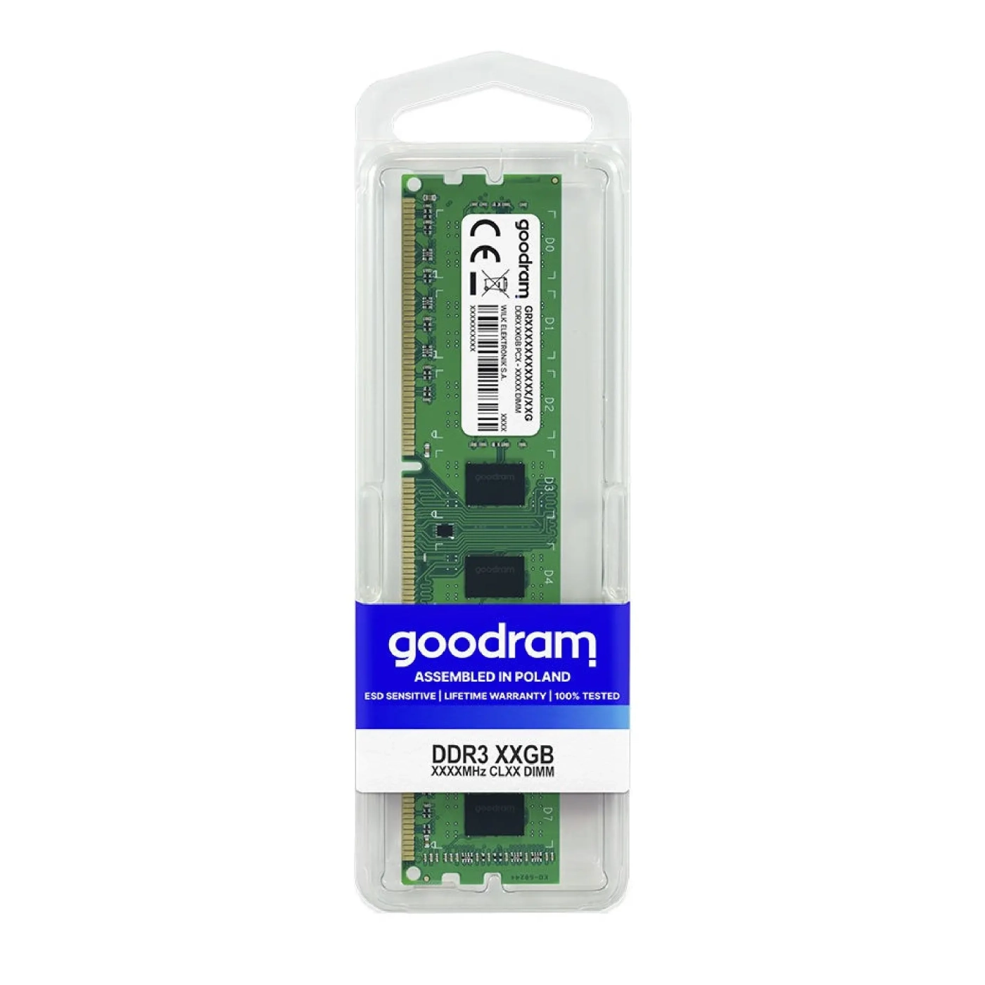 Купить Модуль памяти GOODRAM DDR3-1600 8GB (GR1600D3V64L11/8G) - фото 2