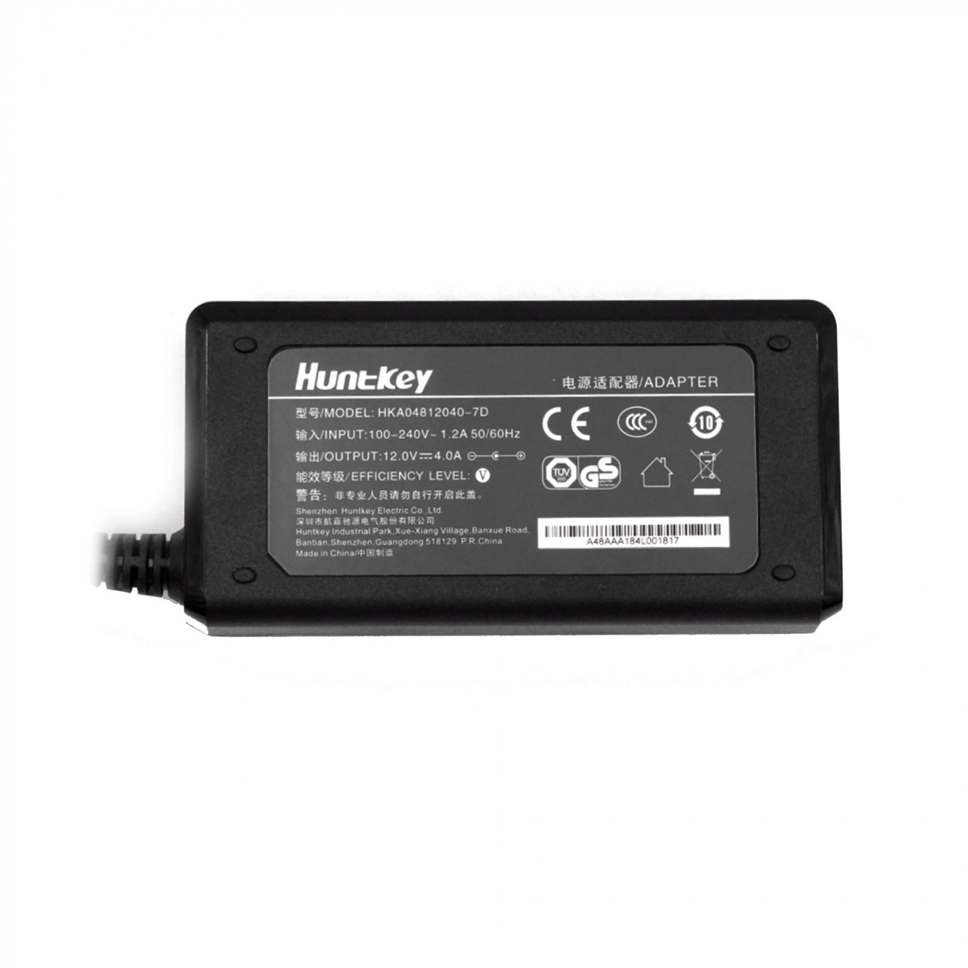 Купить Блок питания Huntkey 48W 12V 4A 5.5х2.5mm connector для J1900I (BOSS) (HKA04812040-7D) - фото 3