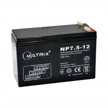 Купити Батарея до ДБЖ Matrix 12V 7.5Ah (NP7.5-12) - фото 1