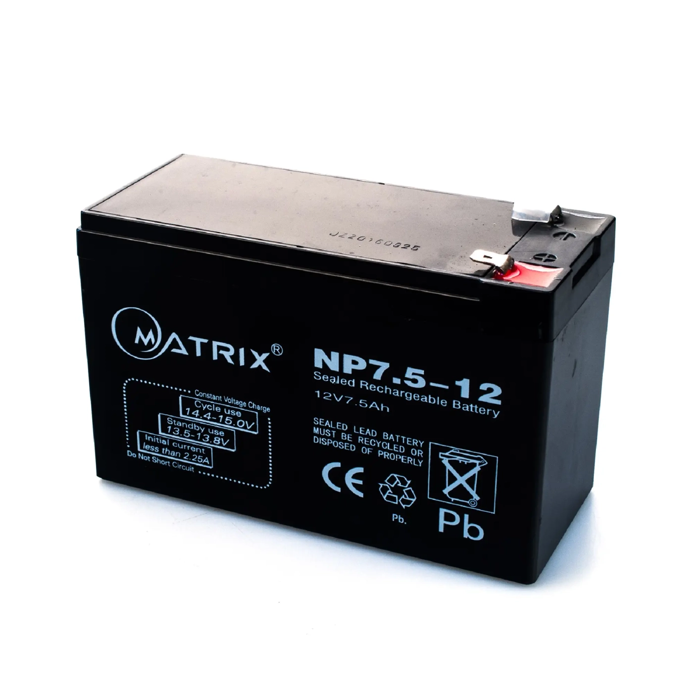 Купити Батарея до ДБЖ Matrix 12V 7.5Ah (NP7.5-12) - фото 2