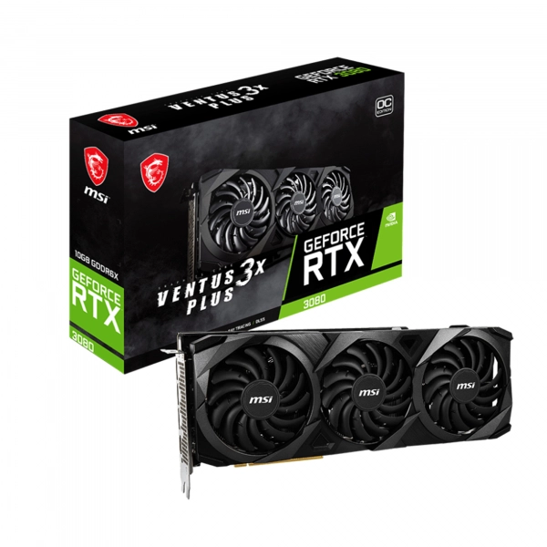 Купить Видеокарта MSI GeForce RTX 3080 VENTUS 3X PLUS 10G OC LHR - фото 6