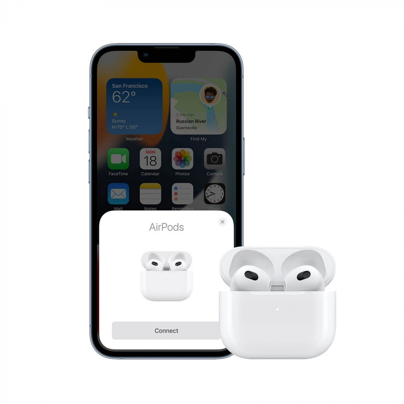 Купити Бездротові навушники Apple AirPods 3 MagSafe - фото 5