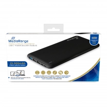 Купити Павербанк УМБ MediaRange Mobile charger Powerbank 25000 mAh black - фото 2