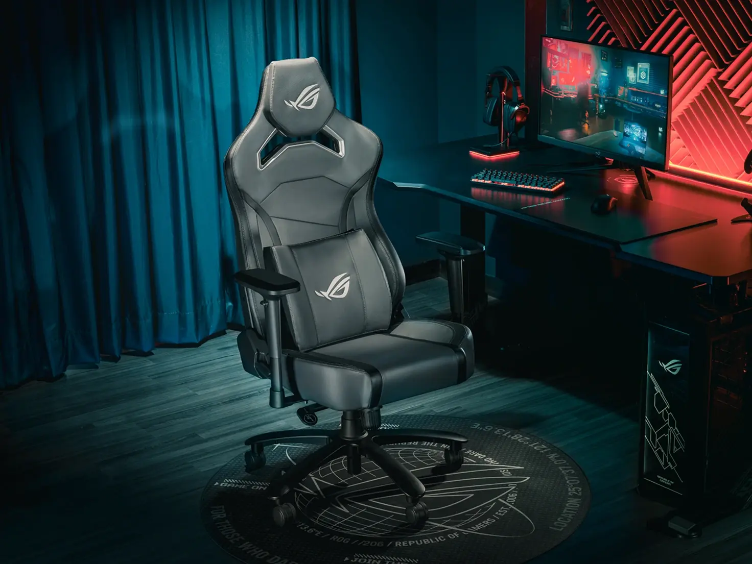 Надежные материалы ROG Chariot X Core Wide